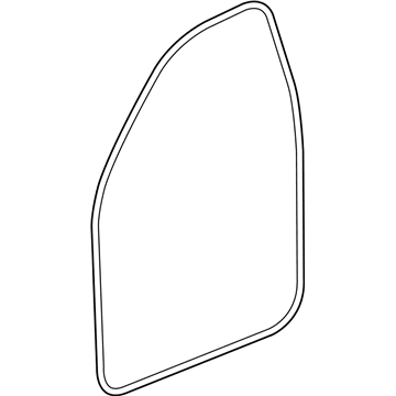 GM 22996689 Weatherstrip Assembly, Front Side Door (Body Side)
