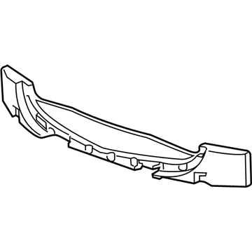 GM 22995191 Absorber, Front Bumper Fascia Energy
