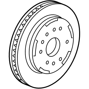 GM 13542117 Rotor, Rear Brk (Ctd)