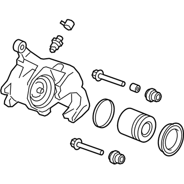 2021 Chevrolet Silverado Brake Caliper Repair Kit - 13537066