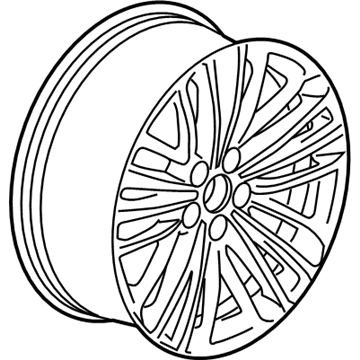 2020 Cadillac CT6 Spare Wheel - 84632425