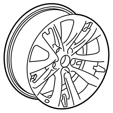 Cadillac Spare Wheel - 84506774