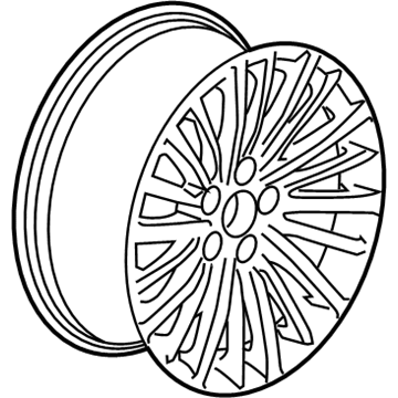 Cadillac CT6 Spare Wheel - 23391273