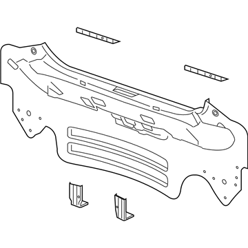 GM 95145111 Panel,Rear End Lower