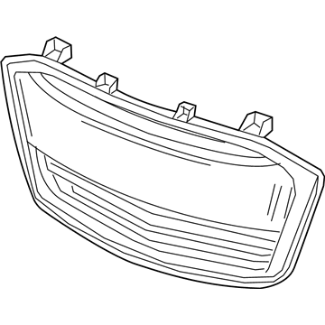 GM 42497011 Grille Assembly, Front Lower