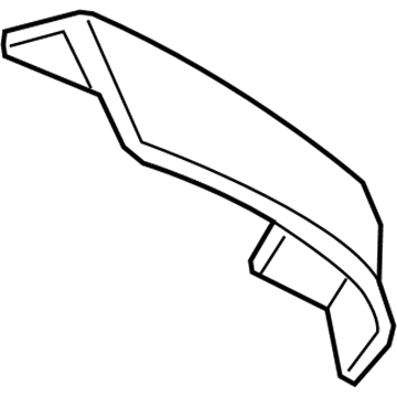 GM 23141657 Deflector Assembly, Rear Tire Front Air
