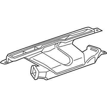 GM 22888609 Duct Assembly, Windshield Defroster Outlet