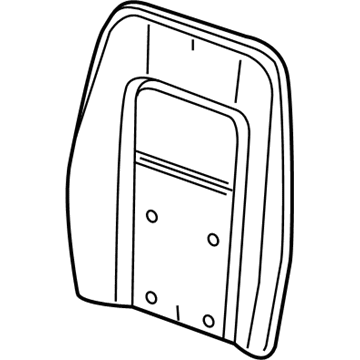 GM 23120425 Pad Assembly, Rear Seat Back