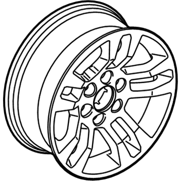 2015 Chevrolet Silverado Spare Wheel - 20937769