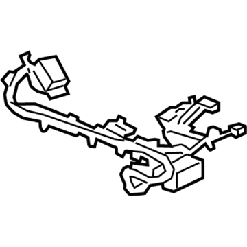 GM 84107614 Harness Assembly, Front Seat Wiring