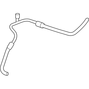 GM 19130182 Air Cooler Coolant Hose (Cooler To Charge Air Cooler Radiator)