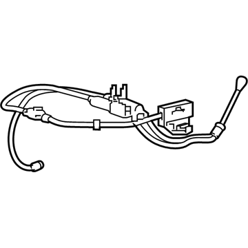 GM 84149402 Cable Assembly, Rear Seat Inner Reclining