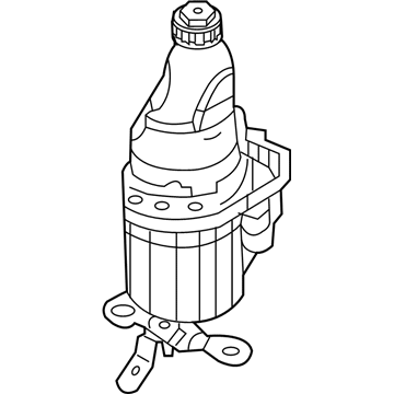 Saturn Power Steering Pump - 93196804