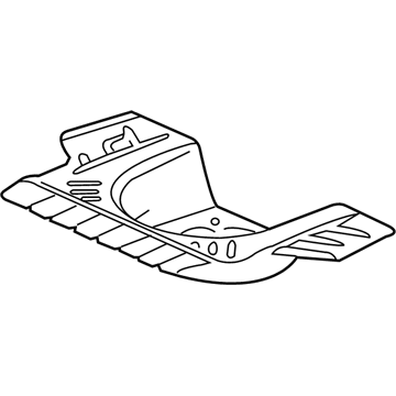 GM 25966321 Panel Assembly, Rear Compartment Floor