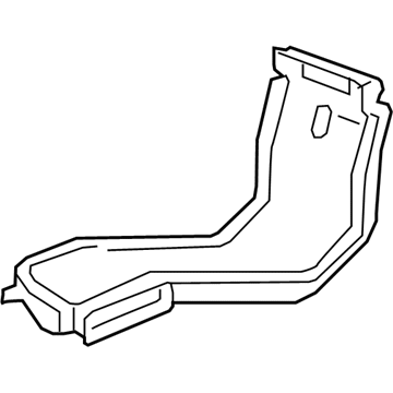 GM 23416098 Duct, Floor Rear Air Outlet