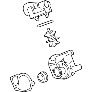 Chevrolet Thermostat Housing - 12706565