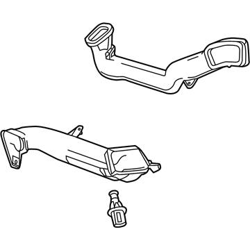 GM 92276553 Duct Assembly, Instrument Panel Compartment Air