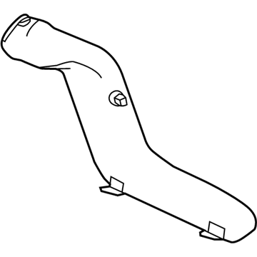 GM 92420790 Duct Assembly, Floor Front Air Outlet