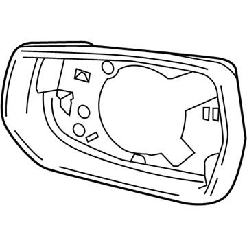 Chevrolet Malibu Mirror Cover - 84705518