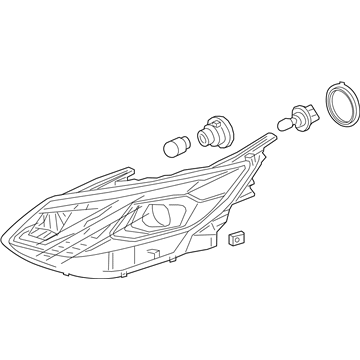 GM Headlight - 84106557