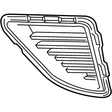 GM 84278554 Grille Assembly, Front Outer