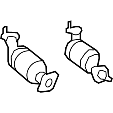 GM 92281931 Converter Assembly, 3Way Catalytic(W/Exhaust Pipe)
