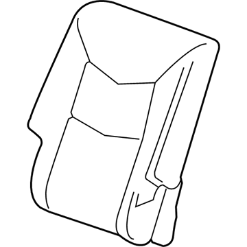 GM 84492740 Cover Assembly, R/Seat Bk *Vanilla