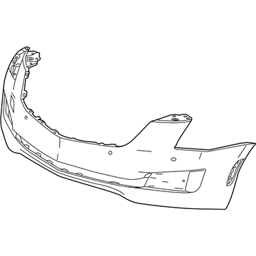 GM 23213289 Front Bumper Cover