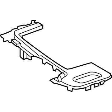 GM 26217594 Plate Assembly, Front Floor Console Trim *Signature Oak