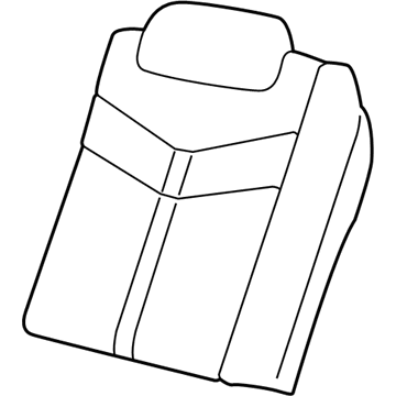 GM 92291989 Cover,Rear Seat Back
