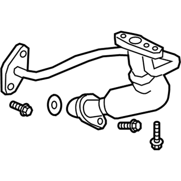 GM 55509707 Pipe Assembly, Turbo Oil Feed