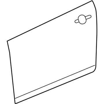 GM 25996567 Panel, Rear Side Door Outer (Lh)