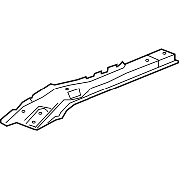 GM 23266780 Rail Assembly, Rear Compartment Floor Panel