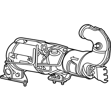 GMC Yukon Catalytic Converter - 12709334