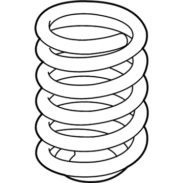 GM 23312161 Spring, Front Coil