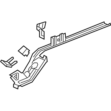 GM 23404971 Rail Assembly, Rear Compartment Floor Panel