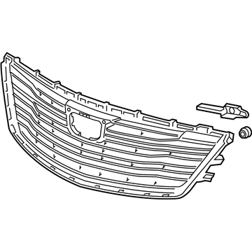 GM 23349901 Grille Assembly, Front Upper