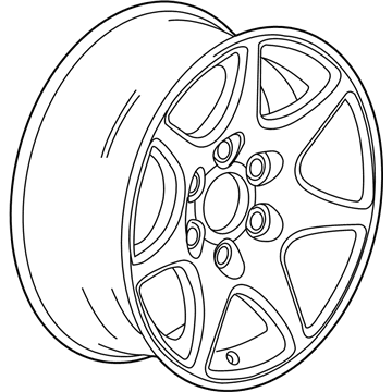 2021 Chevrolet Suburban Spare Wheel - 23376253