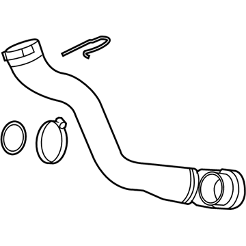 GM 22857354 Charging Air Cooler Inlet Air Hose Assembly
