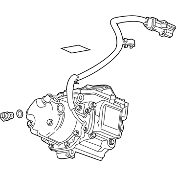 GM 19353337 Air Conditioner Compressor W/Motor (High Voltage)