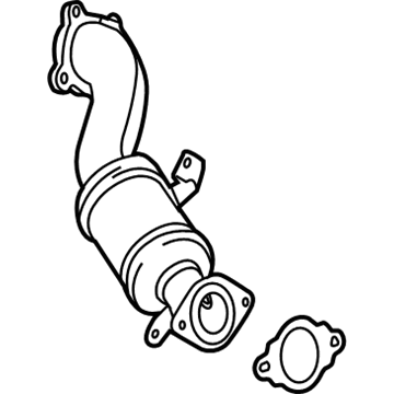 2017 Cadillac CTS Catalytic Converter - 19420222