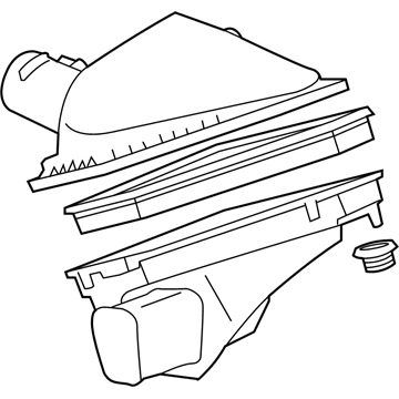 2013 Cadillac ATS Air Filter - 20907385