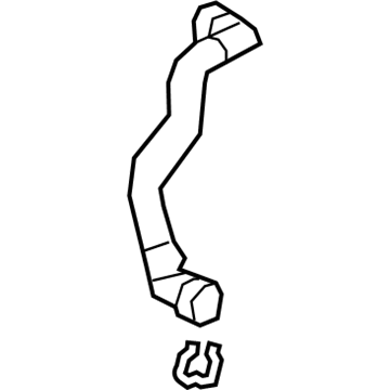 GM 84065797 Air Cleaner Cooler Hose Assembly