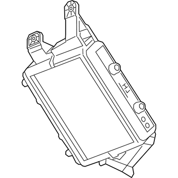 GM 84469561 Engine Auxiliary Radiator Assembly