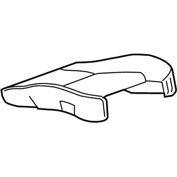 GM 84020622 Cover Assembly, Front Seat Cushion *Platinum