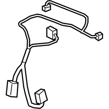 GM 84055923 Harness Assembly, A/C Wiring