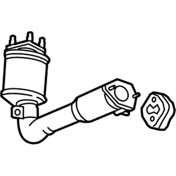 2015 Chevrolet Equinox Catalytic Converter - 19418951