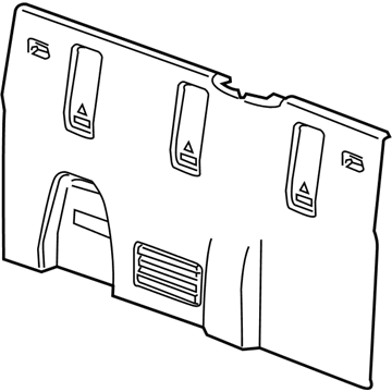 GM 84694419 Panel Assembly, R/End Tr Fin *Cocoa