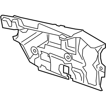 GM 23127323 Insulator, Dash Panel Outer