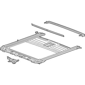 GM 22891489 Frame Assembly, Sun Roof